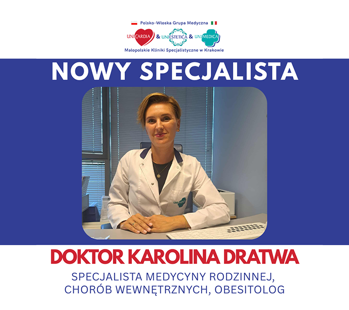 Nowy Specjalista – Pani Doktor Karolina Dratwa